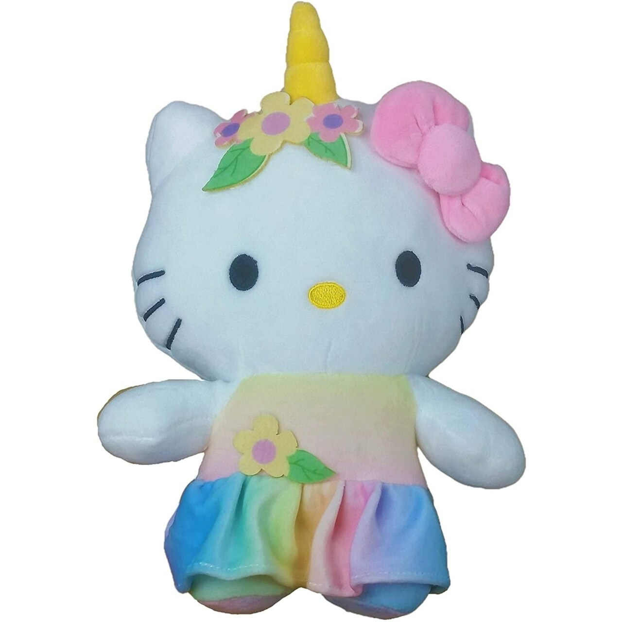 Sanrio Hello Kitty Unicorn Plush Toy 7 Inch Soft Cuddly Stuffed Animal